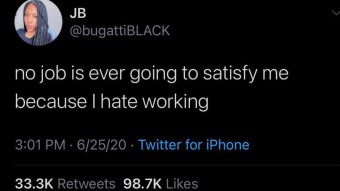 I don't have a dream job ..... Okay so what part should we take.