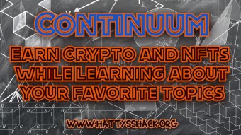 Continuum: Earn Crypto and NFTs while learning about your favorite topics