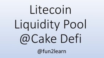 Launched of Litecoin Liquidity Pool on 2 February 2021