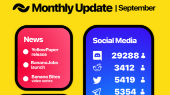 BANANO Monthly Update September 2019
