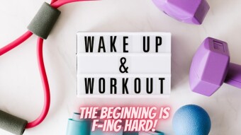 My YouTube Adventure - Starting to Work Out (Again) Is F-ing Hard!