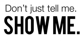ACTION SPEAKS LOUDER THAN WORDS