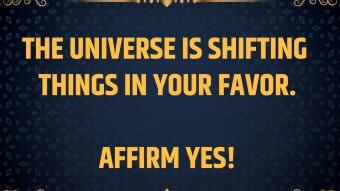 All is in your favor