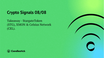 🍳 Crypto Signals 08/08 - STG, XMON & CEL