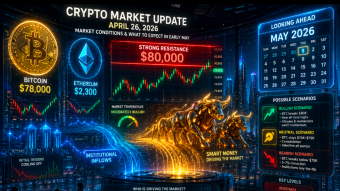 🚀 Crypto Market Update — April 26, 2026 Who’s Driving the Market Today and What to Expect Going Into Early May?