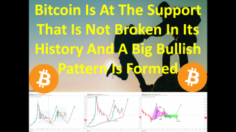 Bitcoin Is At The Support That Is Not Broken In Its History And A Big Bullish Pattern Is Formed