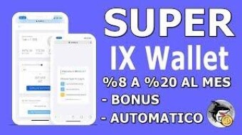IX Wallet the super wallet to hold your coins and earn dividends