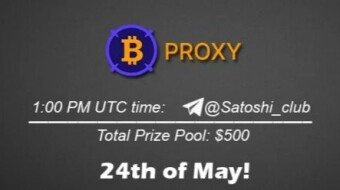 AMA Satoshi Club x BTC Proxy, May 24th