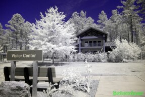 Ultraviolet and Infrared Photography -  Visitor Center at the Chattahoochee Bend State Park