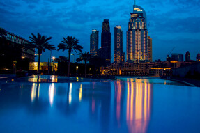 Dubai in Blue