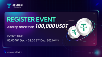 【Register Event】Airdrop more than 100,000 USDT