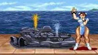 Chun-li Wins!?!?! Miners stage destruction: PERFECT!
