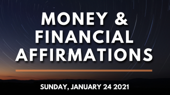 Money & Financial Affirmations for Sunday, January 24