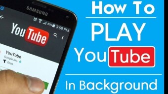 How to play youtube videos at background?
