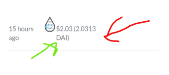 My Earning On Publish0x - 1 post earning is 2.03$