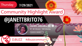 D.Buzz Community Highlight: @janettbrito76