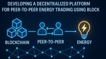 Developing a decentralized platform for peer-to-peer energy trading using blockchain.