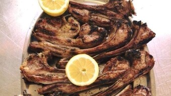 Foodbook #274 lamb chops for my best man