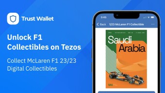 Trust Wallet Offers Free McLaren F1 Digital Collectible Series