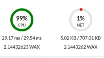 How to free up more CPU without staking extra wax