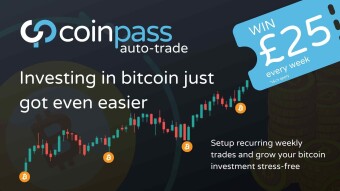 Try coinpass Auto-Trade: Go in the Draw for Weekly £25 Bonus!