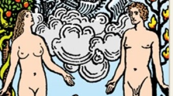 Moon in opposition to Uranus in Taurus finishing last degrees of Scorpio. Sun at the end of Gemini. Duality and well-reflected decisions looking at the possible consequences in our environment.The Queen of Wands and The Lovers - 19/06/24