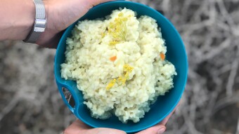 #BIWAKKITCHEN08 - Fennel Flowers Risotto