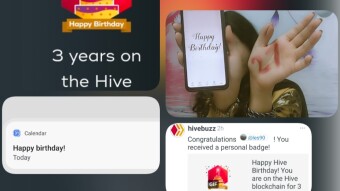 My Birthday and My Hive Birthday [3 year's on Hive Blockchain]
