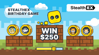 Welcome to StealthEX Birthday Giveaway!