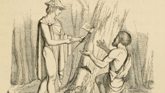 Mercury and the Woodman