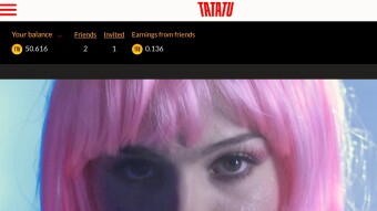 Earn TTU crypto coins (pegged at .25 US$) watching Movies on the TATATU Movie Network