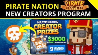 Pirate Nation 🏴‍☠️| New Creators Program - $12000 in PIRATE Tokens as Rewards!