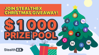 Join the StealthEX Giveaway: Win This Christmas by Exchanging Crypto!