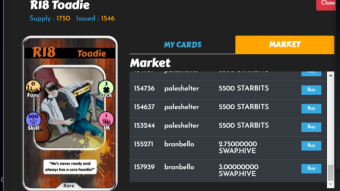 @risingstar - kauf der Karten mit Starbits funktioniert nicht - purchase of cards with Starbits does not work - (DEU-ENG)