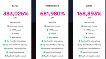 Forever Safu is a unique, high-stakes protocol 📈 HIGHEST APY IN BSC 681,980.80%