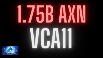 Axion Auction Day 153 (15 Apr) 100M AXN 15ETH 6.8M AXN/ETH! VCA11 MEGA 1.75 Billion Axion Auction! Watch Now!
