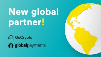 The partnership of Global Payments and GoCrypto. The start of the new era of payments!