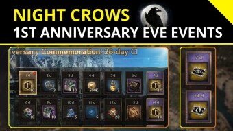 Night Crows 🌒| 1st Anniversary Eve Events & Artifact Awakening!