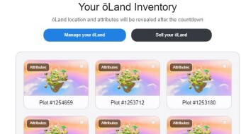 Airdrop Free NFT Land Overline