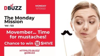 Win 10 $HIVE Tokens >> The Weekly Challenge >> From D.Buzz (ROUND 121)