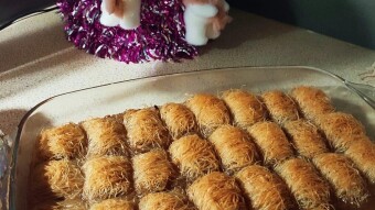 Foodbook #784 kataifi rolls