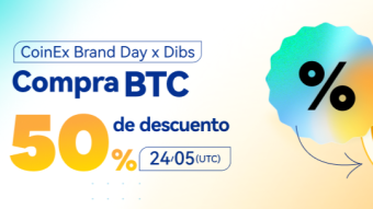 ¡Llega el CoinEx Brand Day en mayo! Celebrando el Pizza Day, compra BTC con un 50% de descuento!