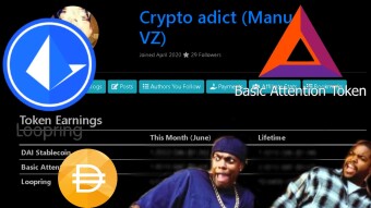 How much  crypto you can earn on Publish0x per 10,000 views / these are the results...