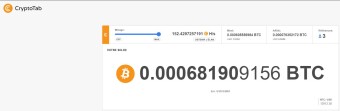 Earn BTC while surfing
