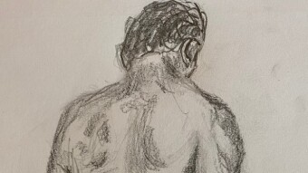 Somber swimmer - Figure practice