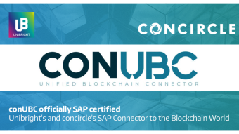 Unibright’s and concircle’s SAP Connector conUBC officially SAP certified