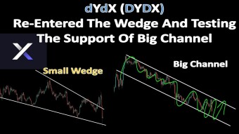 dYdX (DYDX) Re-Entered The Wedge And Testing The Support Of Big Channel