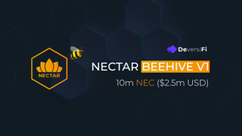 Provide liquidity on Nectar Beehive (V1) & earn DeversiFi NEC tokens 🐝