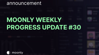 Moonly weekly progress update #30