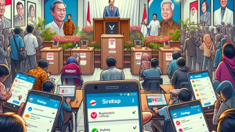 App, votes, manipulation in Indonesia
